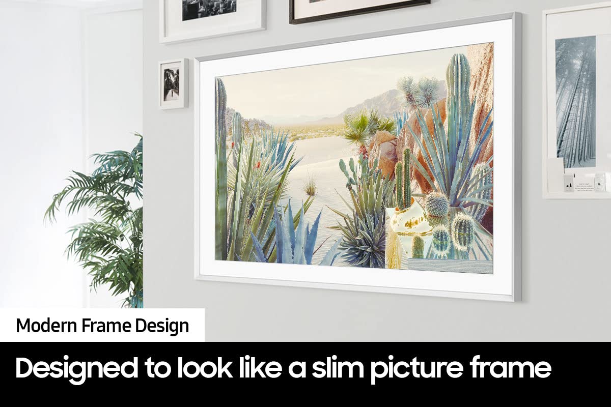 Samsung 85 Inch Class Qled 4K The Frame Ls03B Series, Quantum Hdr, Art Mode, Anti Reflection Matte Display, Slim Fit Wall Mount